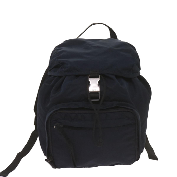 PRADA Backpack Nylon Navy Auth ki4230 - Picture 13 of 16